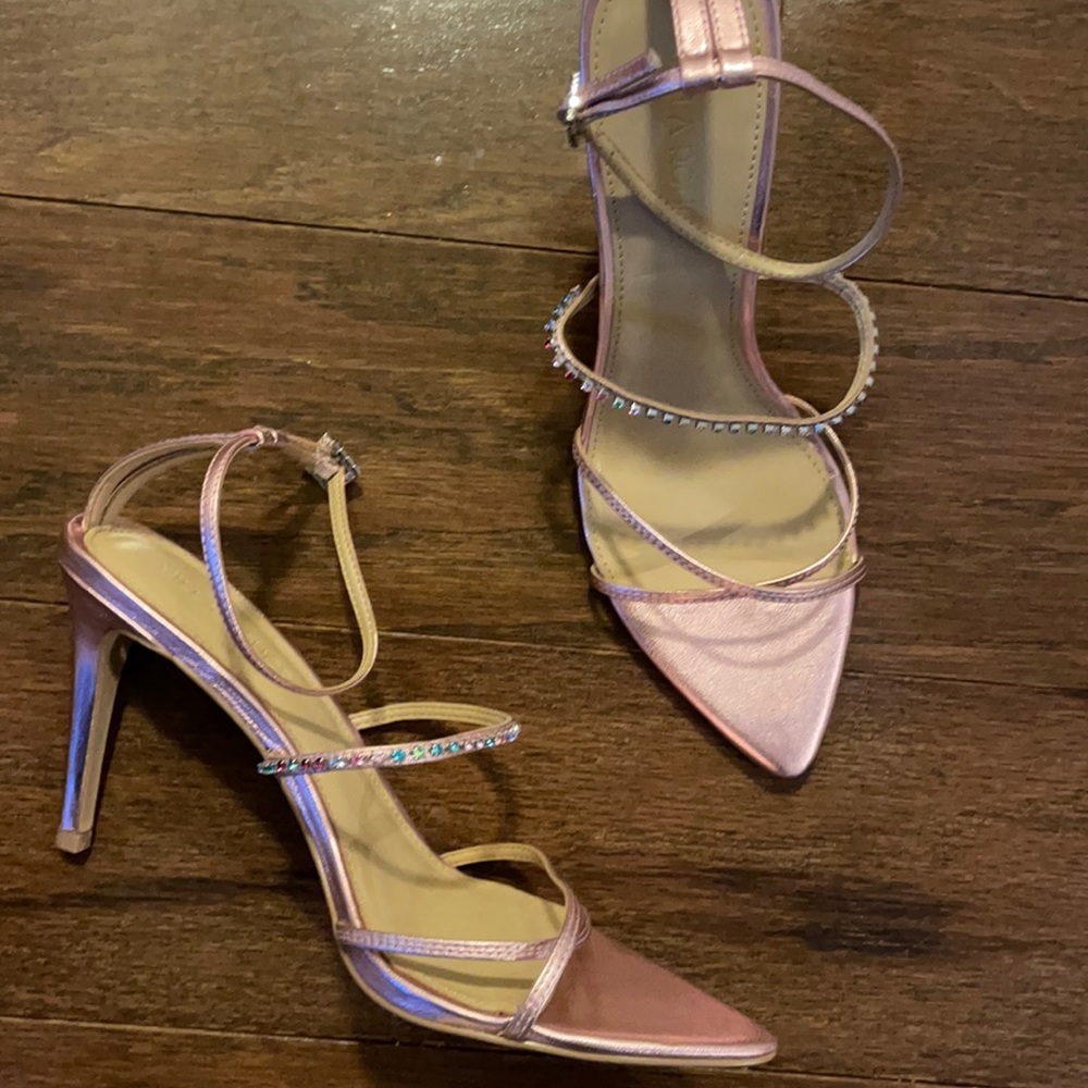 Villa Rouge jewels metallic sandal